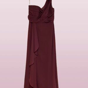 Burgundy Prom Dress